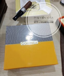 Gạt tàn Cohiba gốm màu trắng 2 tay - Ảnh 3