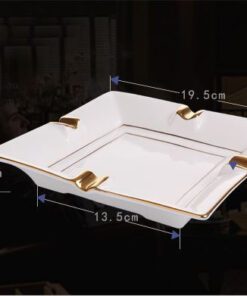 Gạt tàn gốm sứ tráng men kép - Ảnh 3