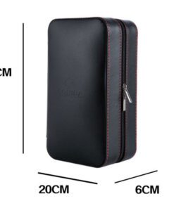 Hộp gỗ bọc da xì gà 6 điếu - Ảnh 4