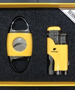 Combo bộ dao cắt và khò kèm đục Cohiba (mã mới)