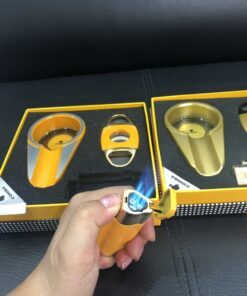 Bộ dao khò gạt tàn Cohiba (3 màu) - Ảnh 3