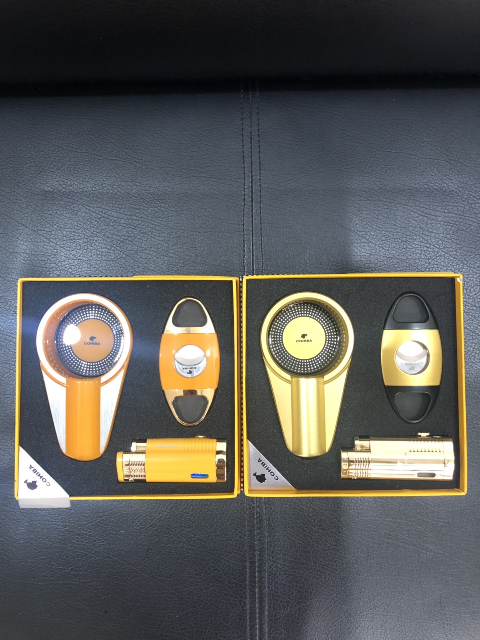 Bộ dao khò gạt tàn Cohiba (3 màu) - Ảnh 8