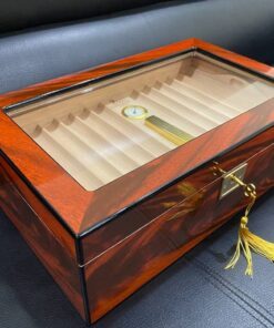 Hộp giữ ẩm xì gà 2 ngăn Lubinski (sức chứa 50 điếu) - Ảnh 5