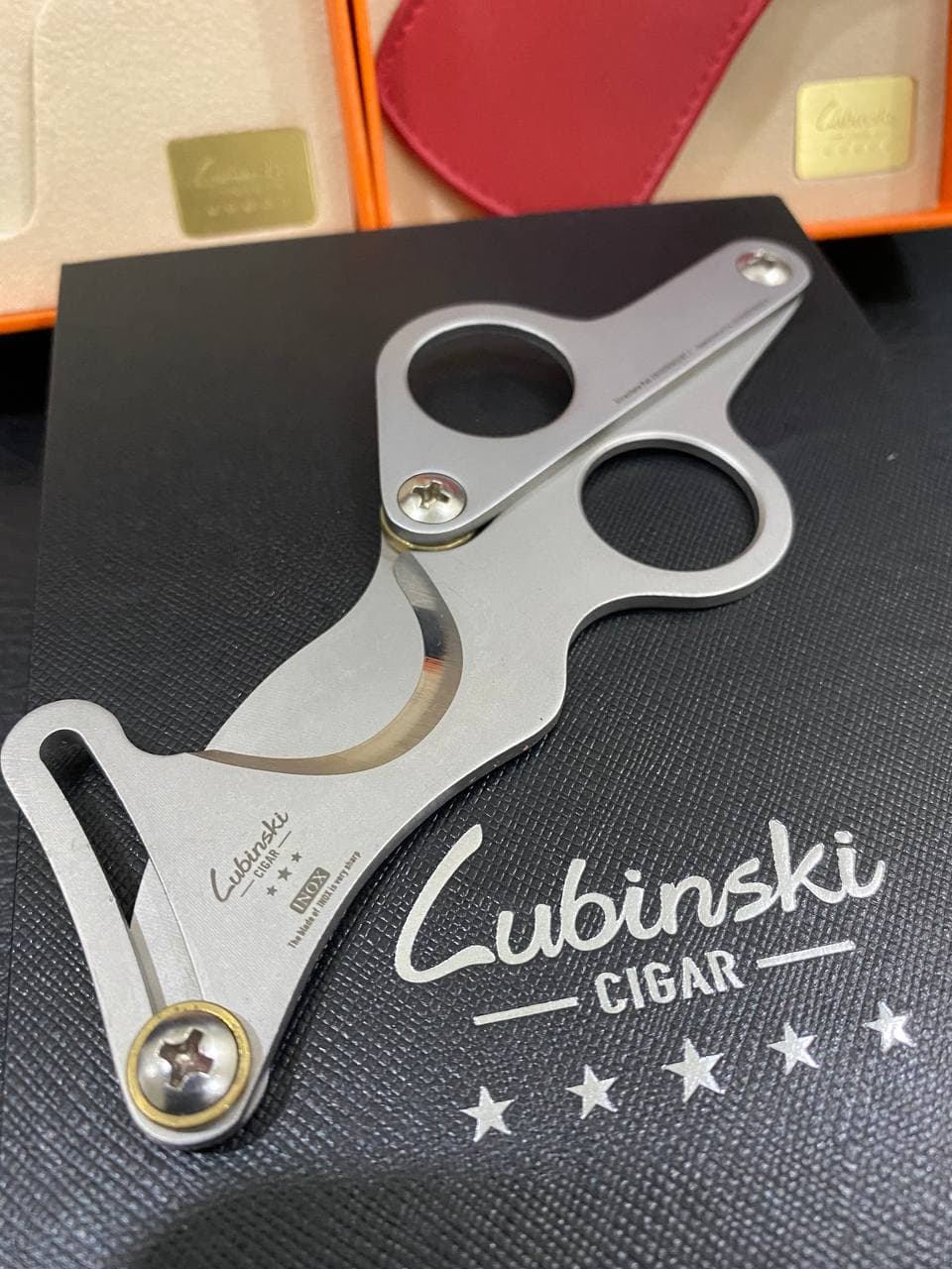 Kéo cắt xì gà Lubinski