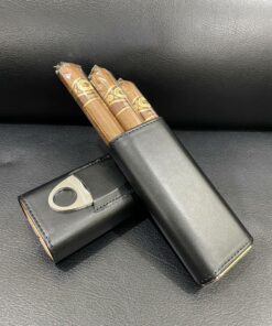 Bao da 3 điếu kèm dao cắt - Ảnh 4